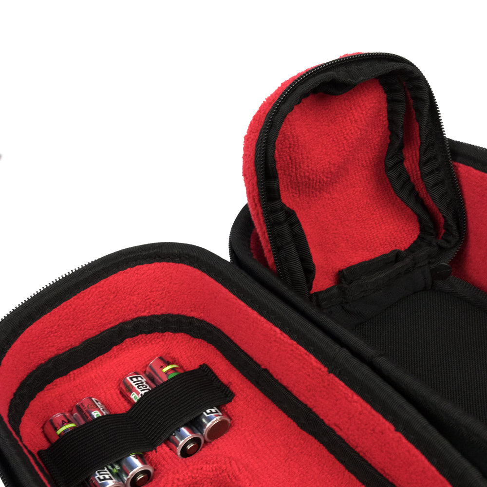 Exalt Paintball Carbon Tank/Loader/Goggle V3 Case Combo - Red - Exalt