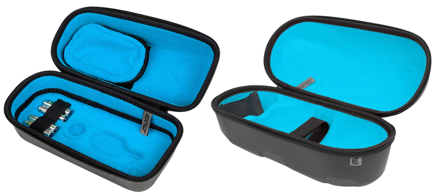 Exalt LE Universal Carbon Loader &amp; Tank Case - Charcoal Grey / Cyan Microfiber - Exalt