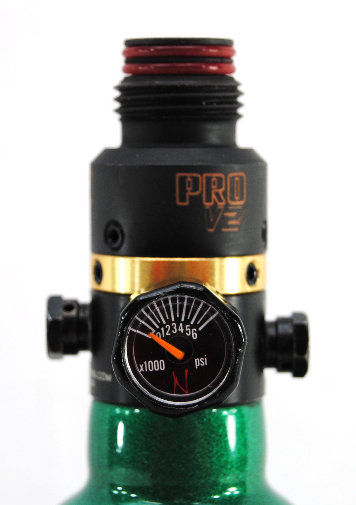 Ninja 68ci 4500psi HPA Tank - Limited Edition St. Patrick's Day Lucky Clover - Pro V2 Regulator - Ninja Paintball