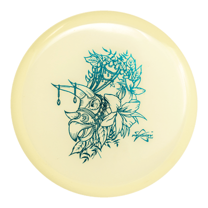 Prodigy M4 Midrange Disc - 400 Glow Plastic - Herbivora Stamp