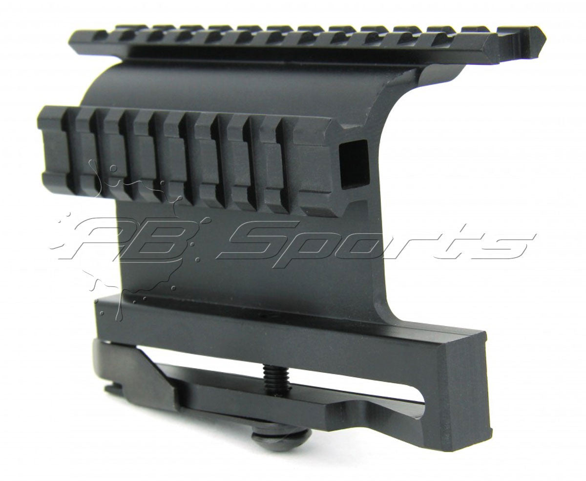 TACFIRE AK Double Side Rail Mount with Quick Release Lever - TACFIRE