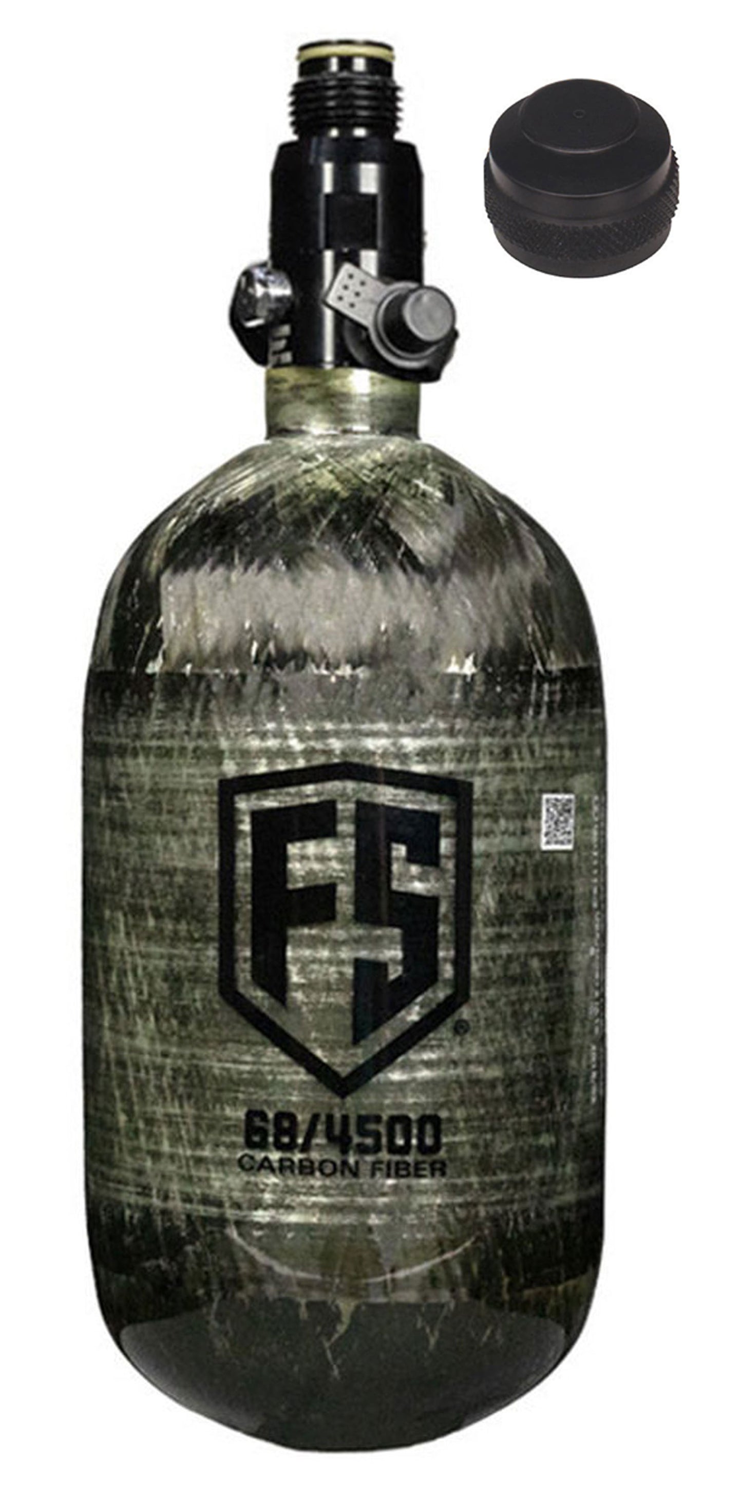 First Strike Merc 68/4500 Carbon Fiber HPA Tank - First Strike