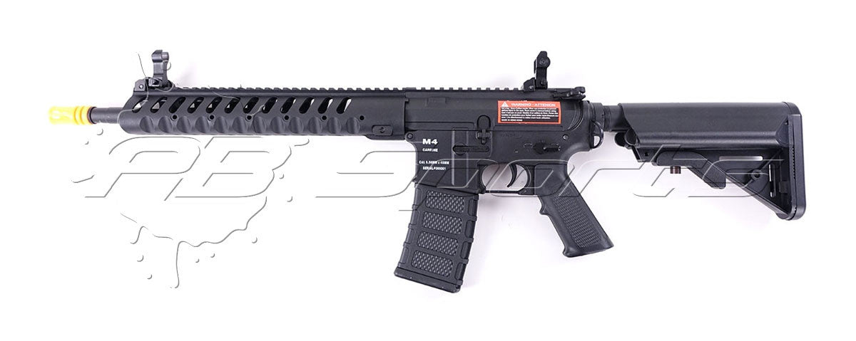 Classic Army NF006P Airsoft M4 Delta 12 Skirmish Nylon Fiber Black AEG - Classic Army