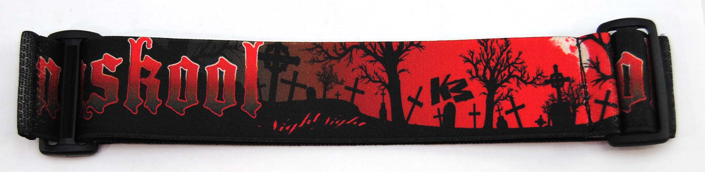 KM Paintball Strap - NuSkool Cemetery Red