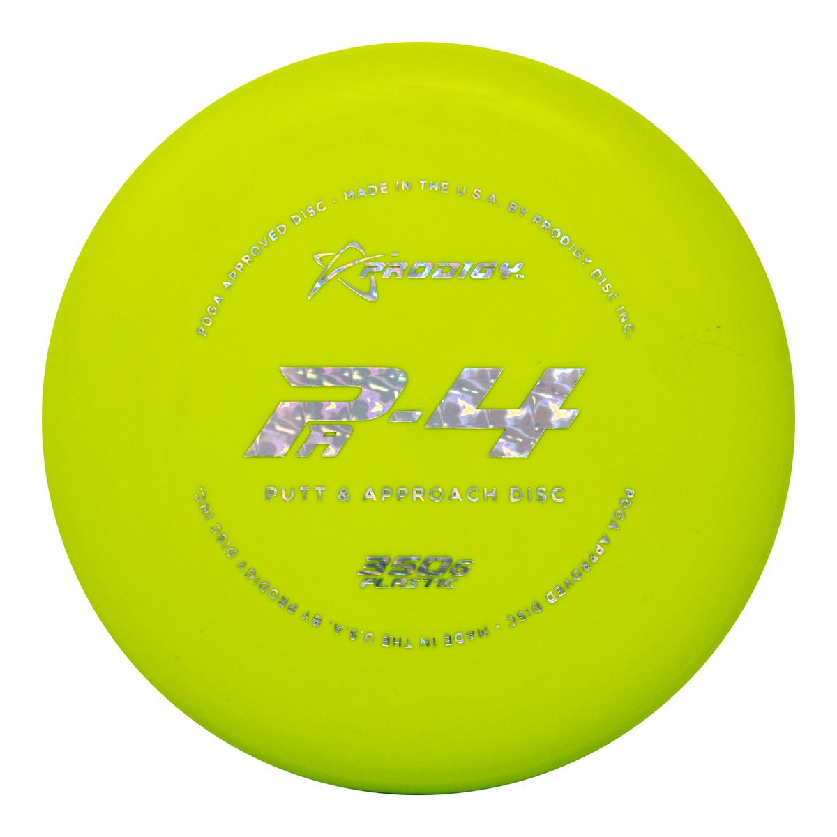 Prodigy PA-4 Putt & Approach Disc - 350G Plastic