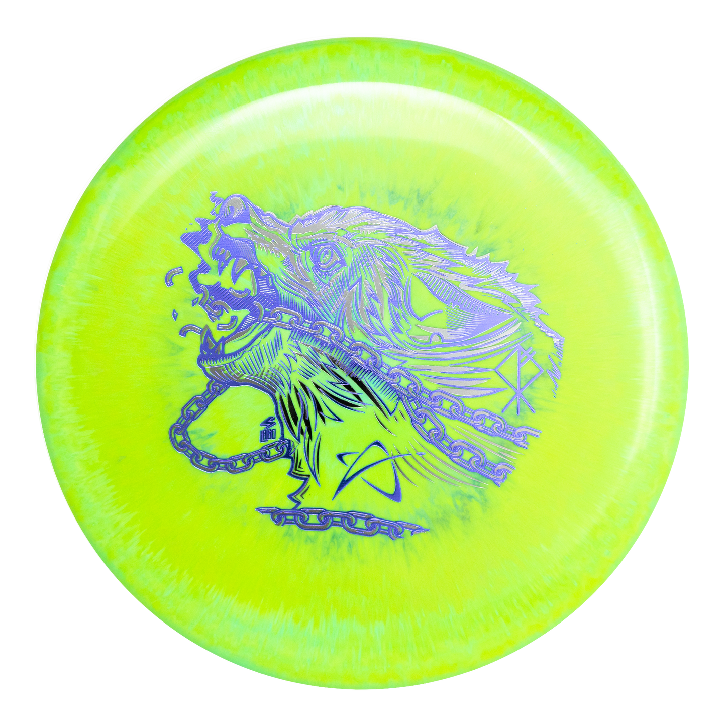 Prodigy PA-3 Putt & Approach Disc - 500 Spectrum Plastic - Dual Foil Fenrir Wolf Stamp