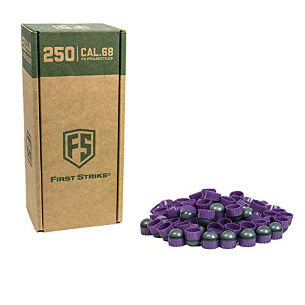 First Strike Rounds - 250 Round - Smoke/Purple-Orange - First Strike