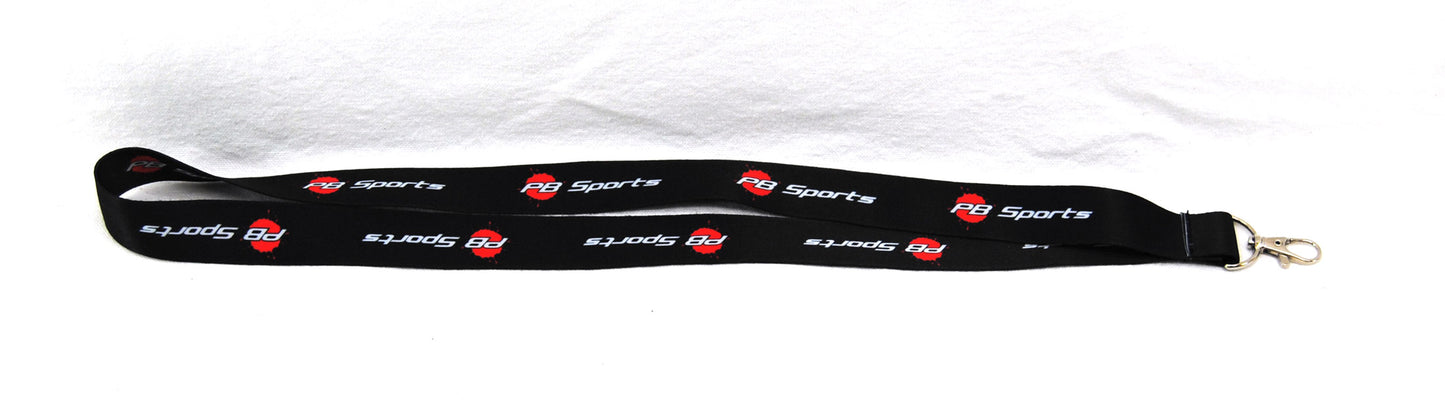 PB Sports Black Lobster Claw Lanyard NEW - Cutlass