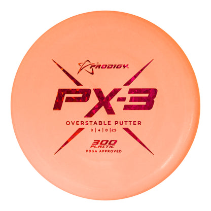 Prodigy PX-3 Putt & Approach Disc - 300 Plastic