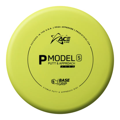 Prodigy Ace Line P Model S Putt & Approach Disc - Basegrip Plastic
