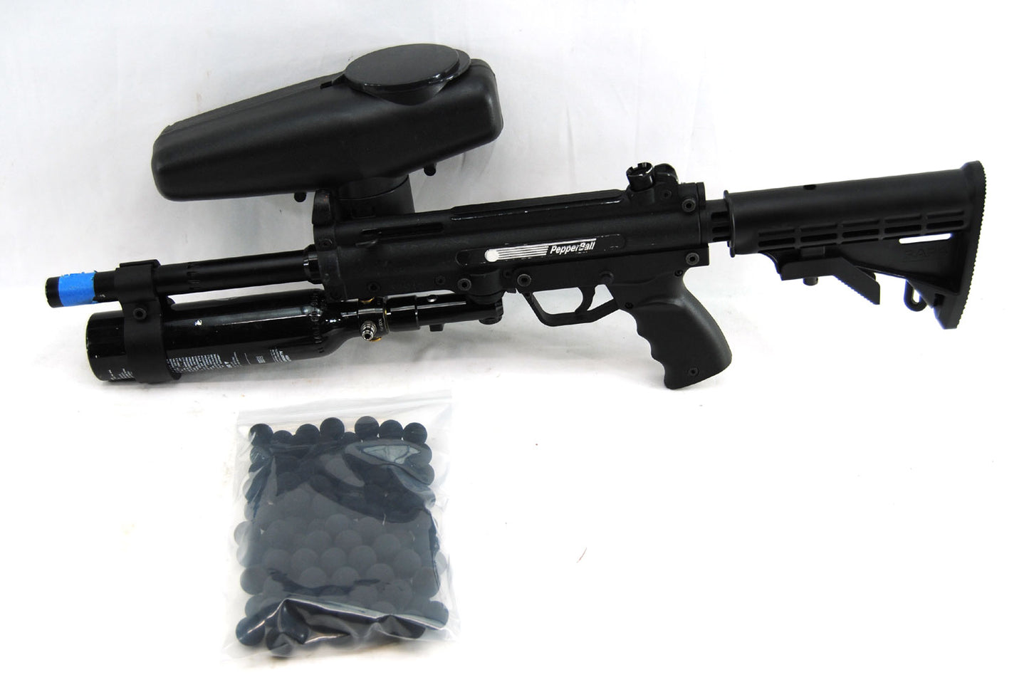Used Pepperball Gun TAC 700 w/ FS 90 Degree Rotary On/Off ASA - Pepperball
