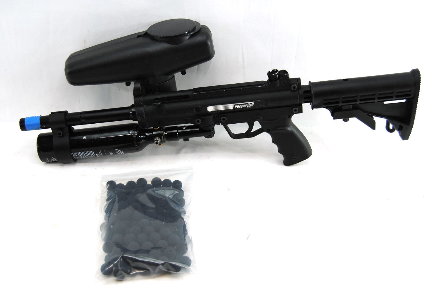 Used Pepperball Gun TAC 700 w/ FS 90 Degree Rotary On/Off ASA - Pepperball
