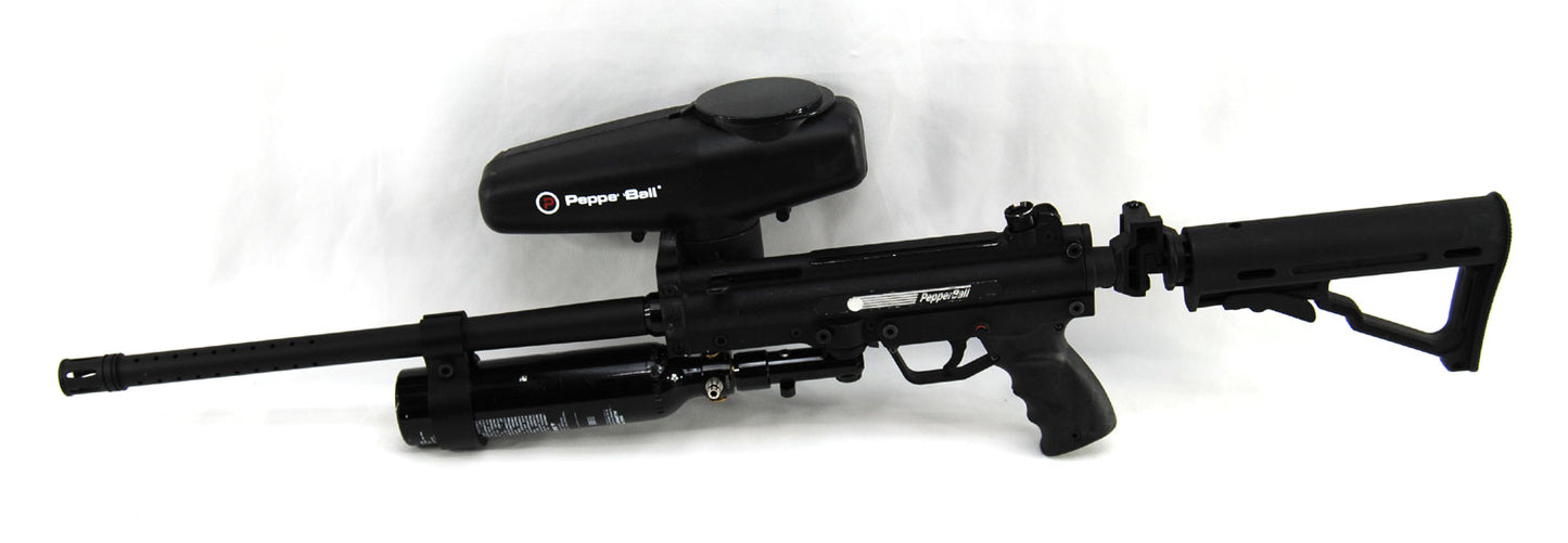 Used Pepperball Gun TAC 700 w/ E-Grip &amp; FS 90 Degree Rotary On/Off ASA - Pepperball