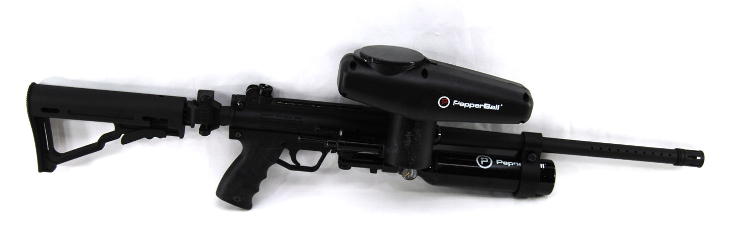 Used Pepperball Gun TAC 700 w/ E-Grip &amp; FS 90 Degree Rotary On/Off ASA - Pepperball