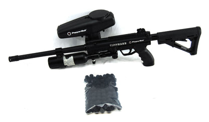 Used Pepperball Gun TAC 700 w/ E-Grip &amp; FS 90 Degree Rotary On/Off ASA - Pepperball