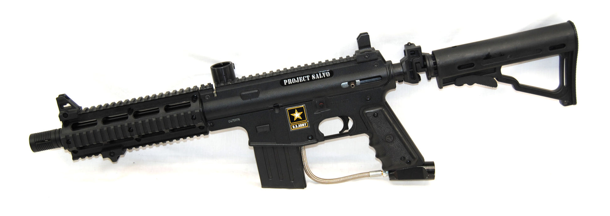 Used Tippmann U.S. Army Project Salvo Tactical - Black - Tippmann Sports