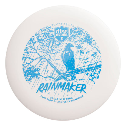 Discmania Eagle McMahon Creator Series Color Glow D-Line Rainmaker Flex 3 Disc