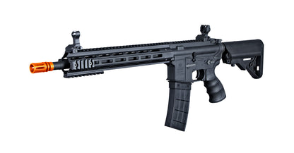 Tippmann Recon AEG Airsoft Carbine Rifle 14.5" Barrel M-Lok Shroud - Black - Tippmann
