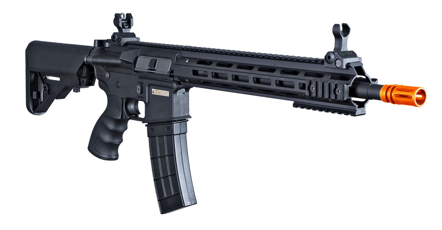 Tippmann Recon AEG Airsoft Carbine Rifle 14.5" Barrel M-Lok Shroud - Black - Tippmann