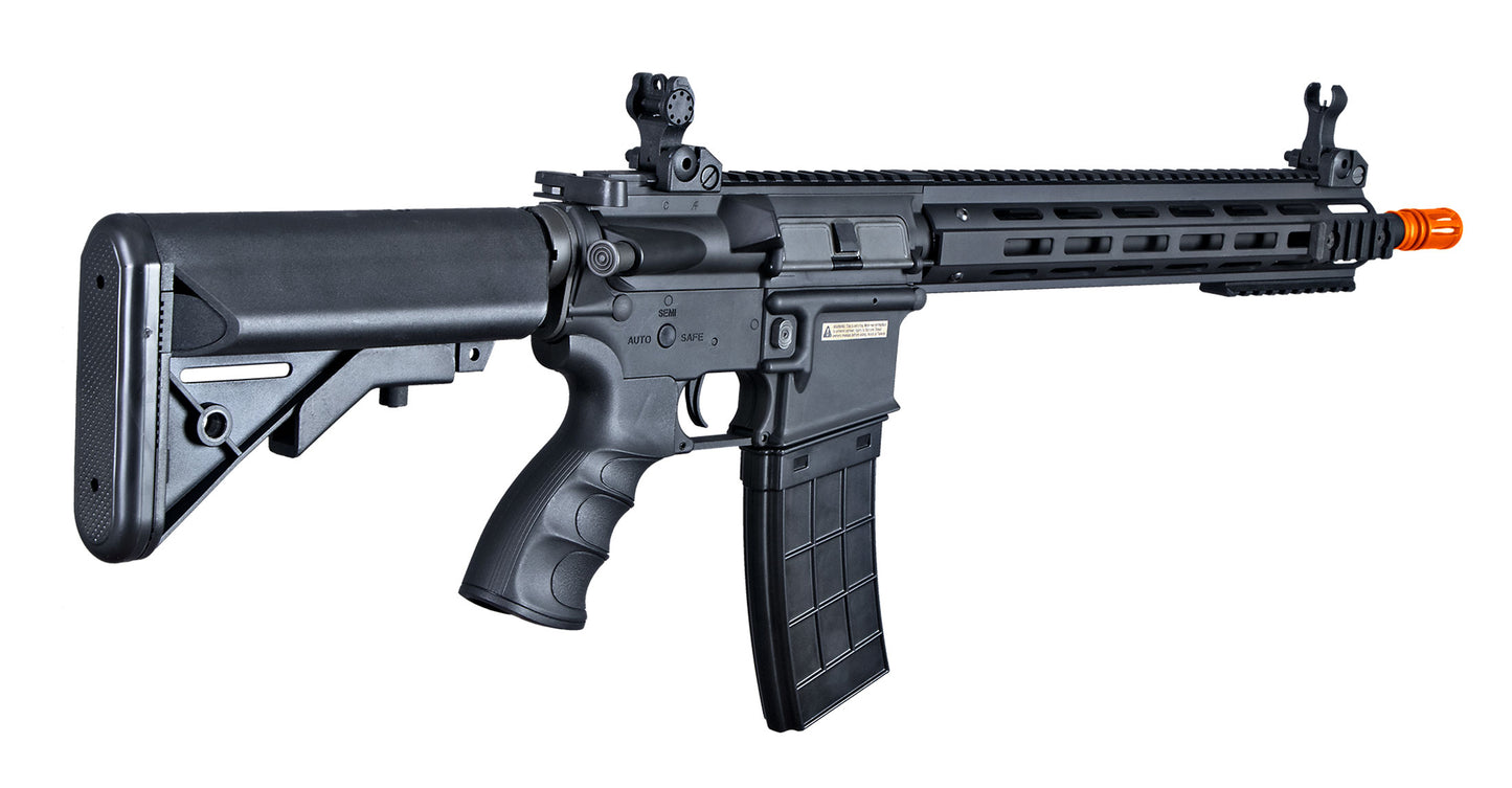 Tippmann Recon AEG Airsoft Carbine Rifle 14.5" Barrel M-Lok Shroud - Black - Tippmann