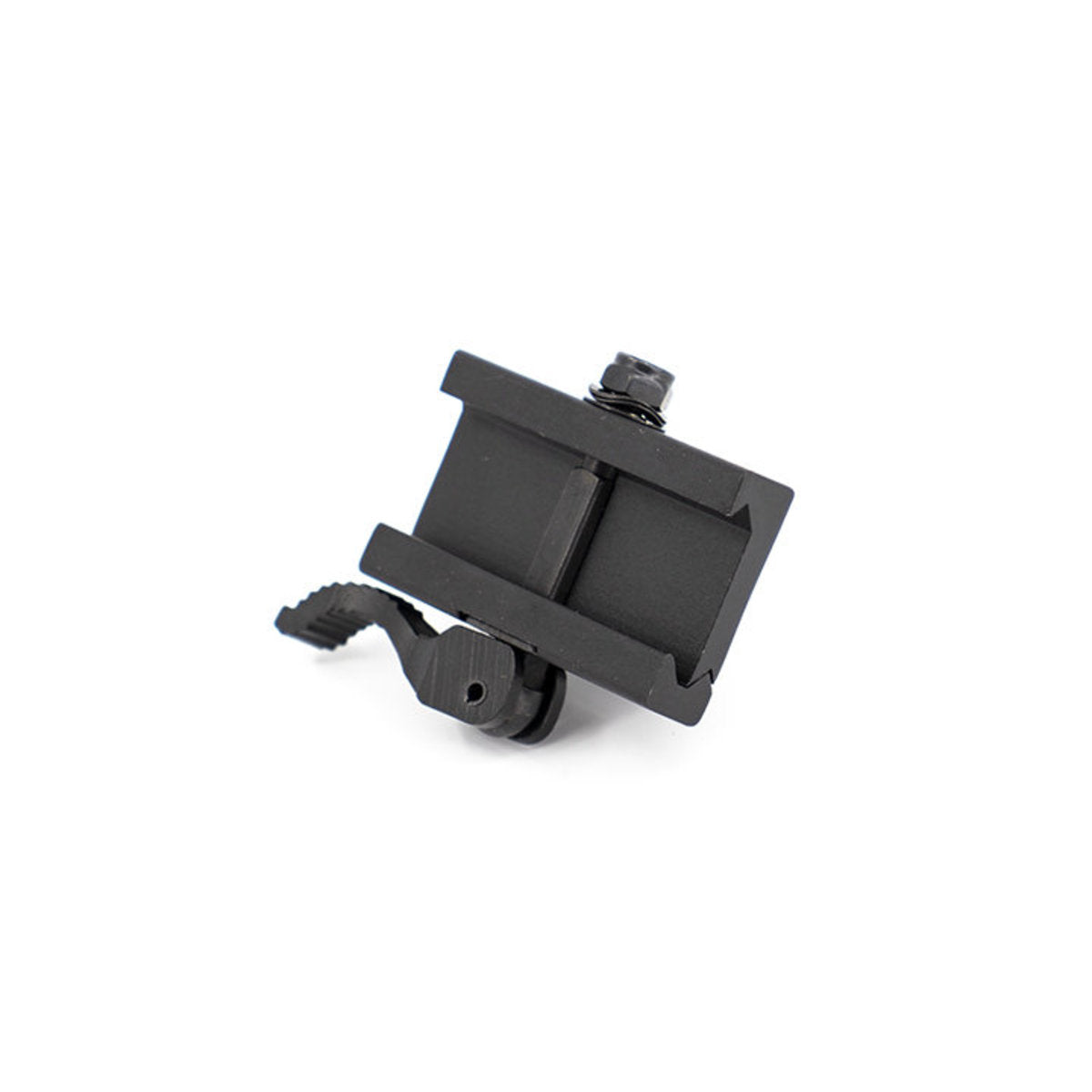 Valken 45 Degree Riser Mount 1" 3 Slots Quick Disconnect Airsoft Rifle Accessory - Black - Valken