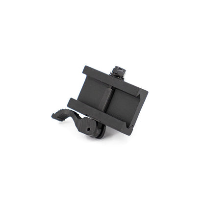 Valken 45 Degree Riser Mount 1" 3 Slots Quick Disconnect Airsoft Rifle Accessory - Black - Valken