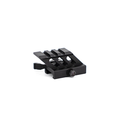 Valken 45 Degree Riser Mount 1" 3 Slots Quick Disconnect Airsoft Rifle Accessory - Black - Valken
