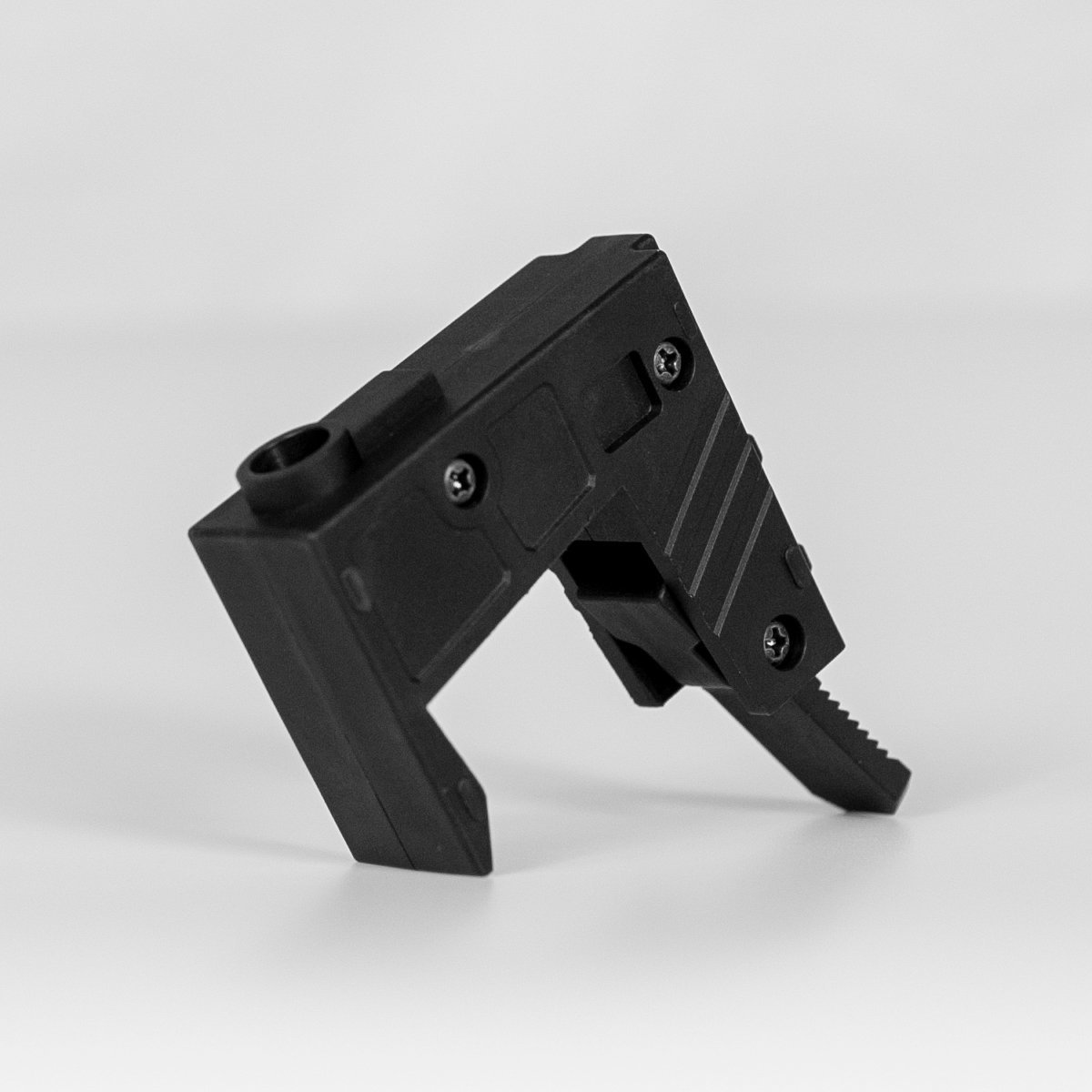 Valken SMG Adapter for ASL Series Airsoft AEG Rifle Accessory - Black - Valken