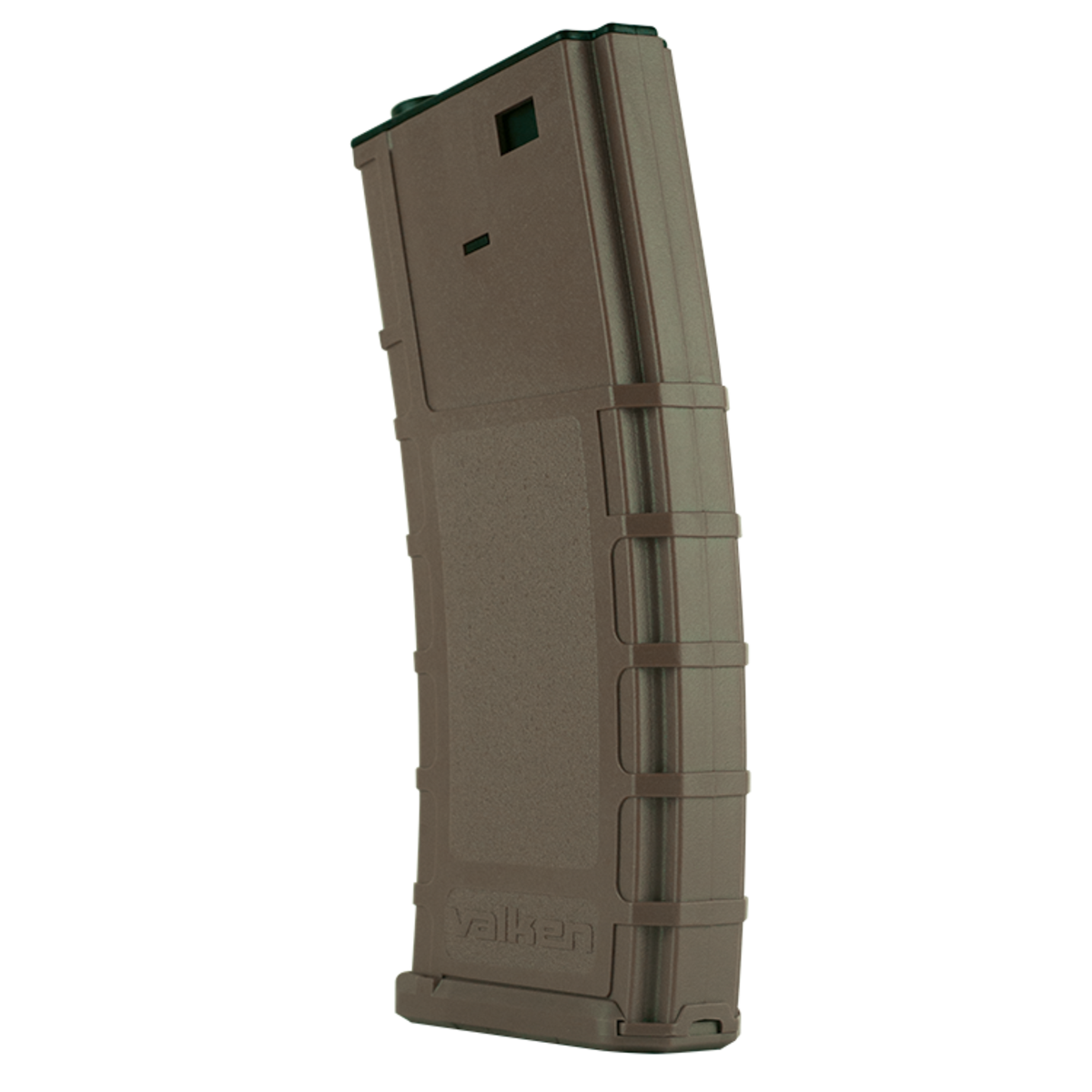 Battle Machine Hi-Cap M4 Airsoft Thermold Magazine 300rd High Capacity - Tan - Valken