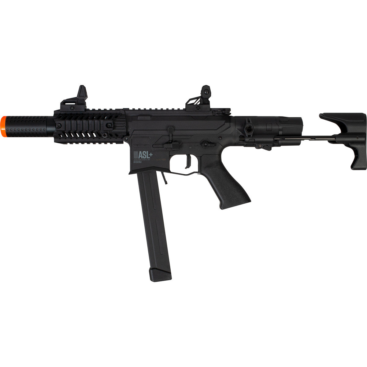 Valken ASL+ Series AEG Sierra Airsoft Rifle - Black - Valken