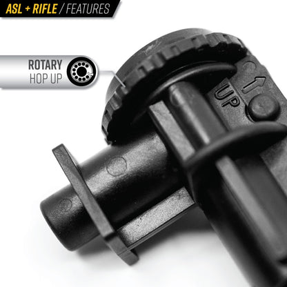 Valken ASL+ Series AEG Kilo45 Airsoft Rifle - Black - Valken