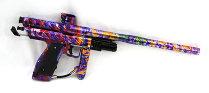 Inception Design WGP Ripper Mini Autococker - Rainbow Splash w/ Galaxy Acid Wash