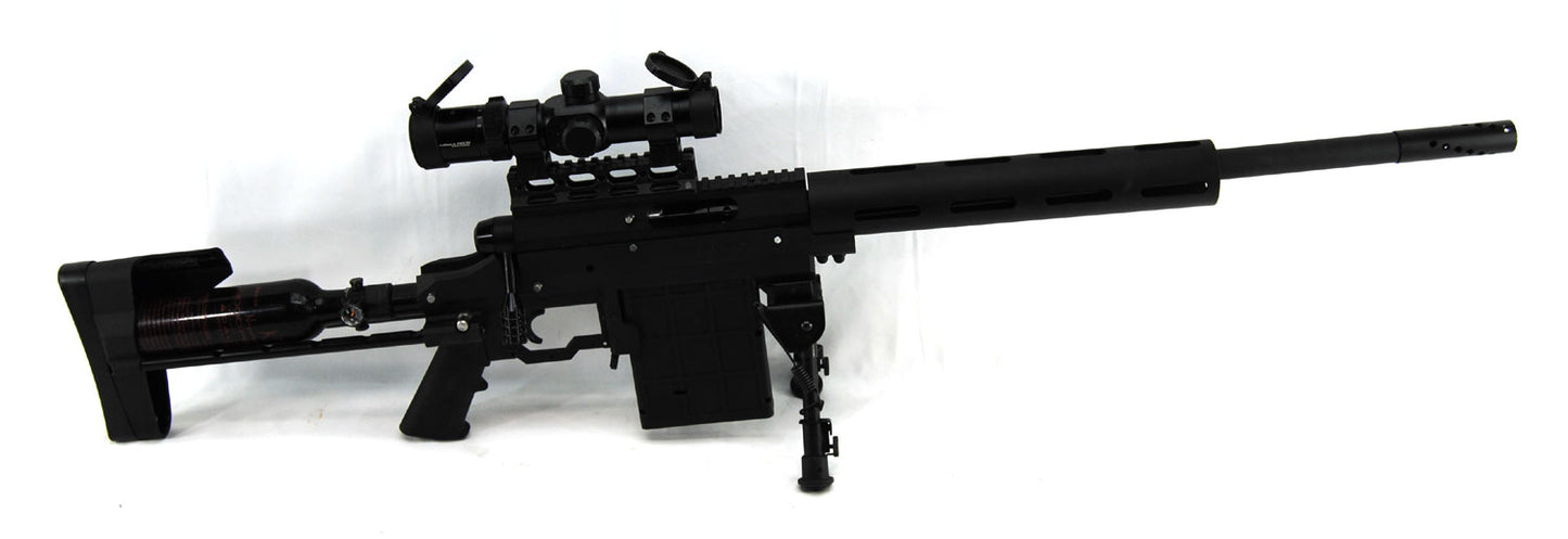 Used Carmatech SAR-12C Paintball Sniper w/ Supremacy Scope - Carmatech
