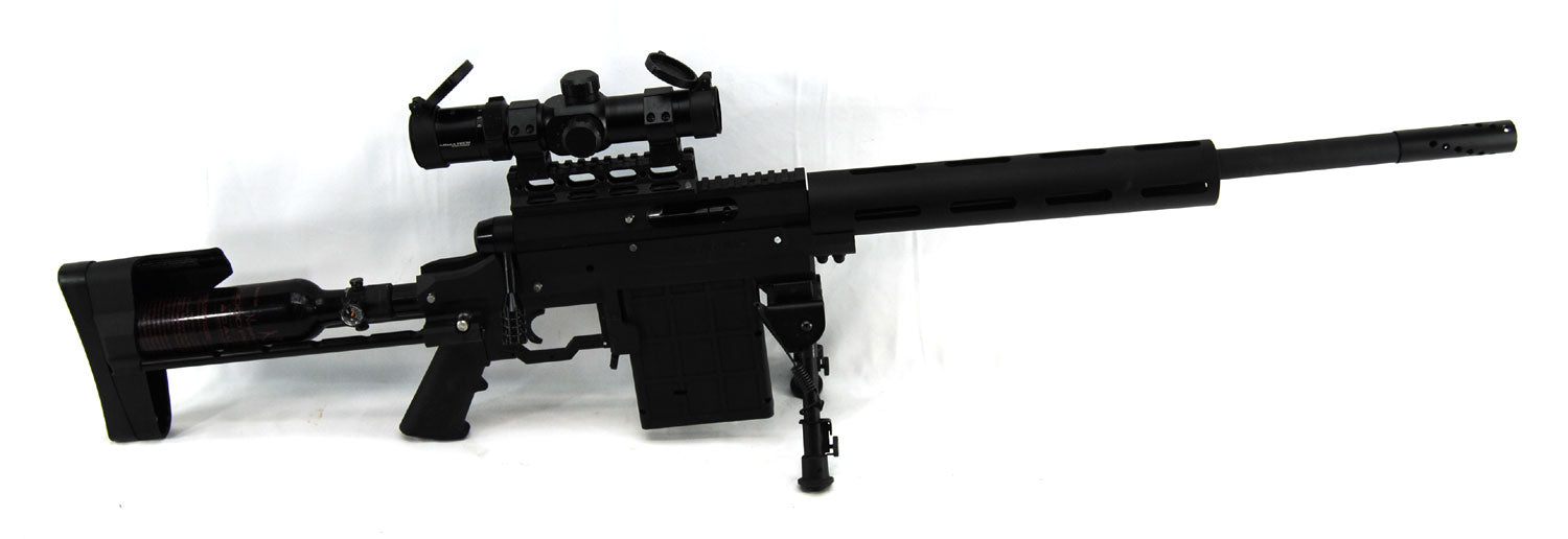 Used Carmatech SAR-12C Paintball Sniper w/ Supremacy Scope - Carmatech