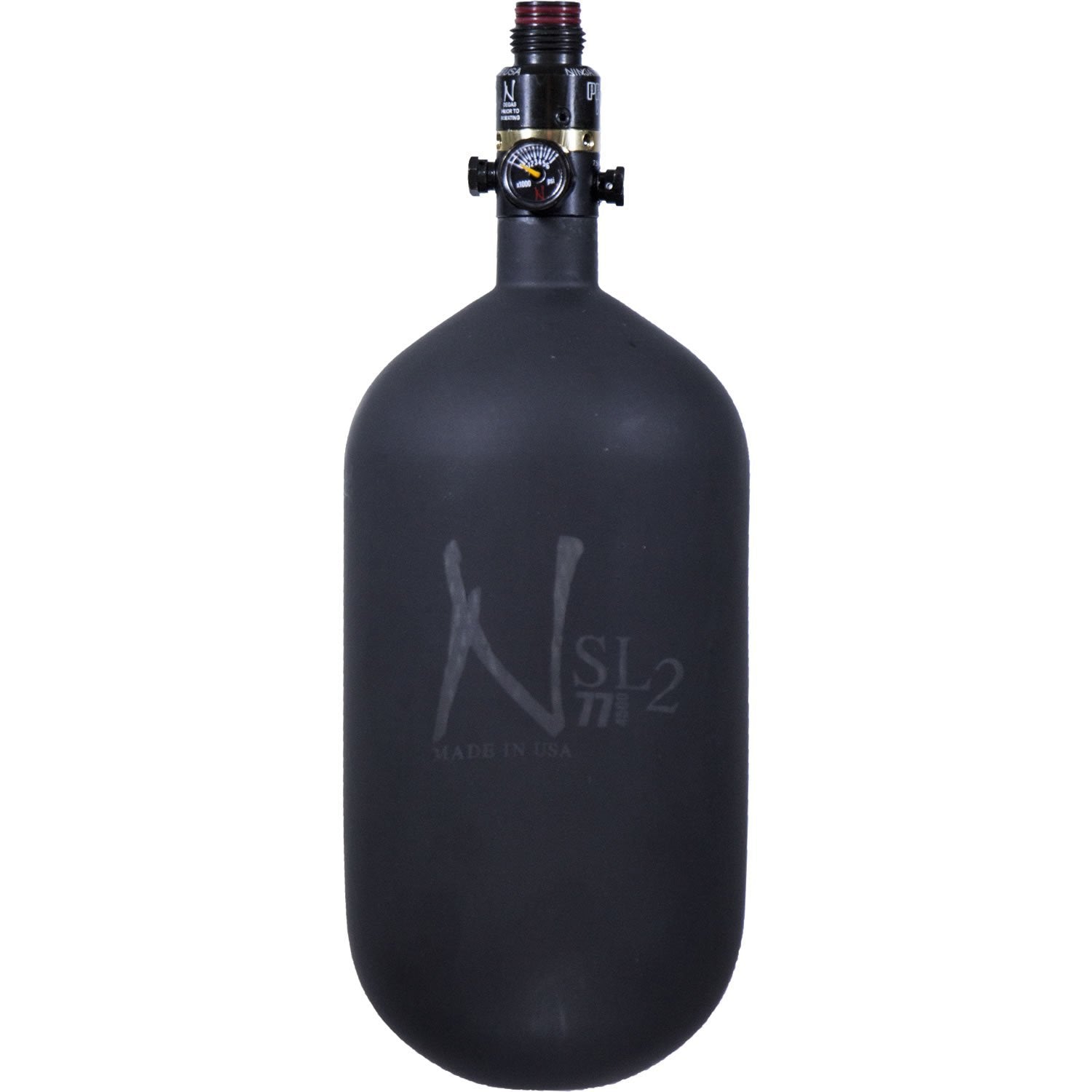 Ninja Pro SL2 77ci 4500psi HPA Tank Black Pro V2 SLP - Ninja Paintball