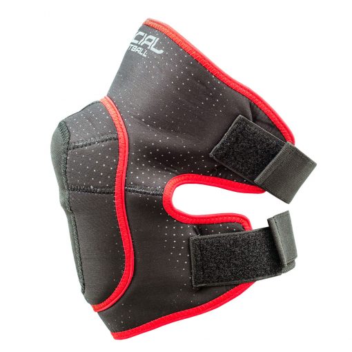 Social Paintball SMPL Knee Pad - Black/Red - Social Paintball