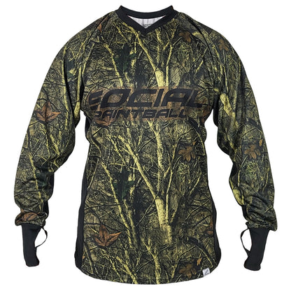 Social Paintball Unpadded SMPL Paintball Jersey - Hunter Camo