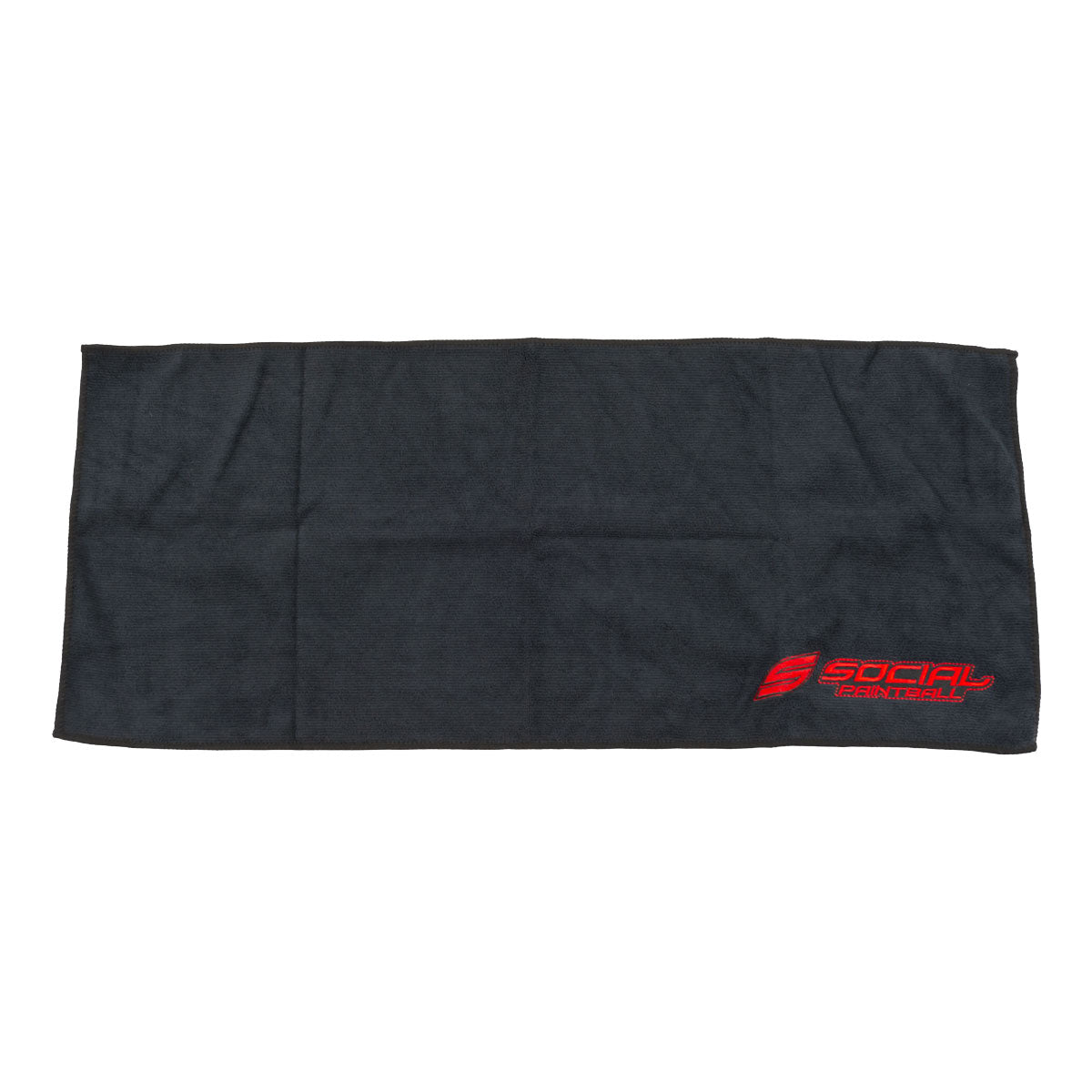 Social Paintball Microfiber Cleaning Cloth - Black - Social Paintball