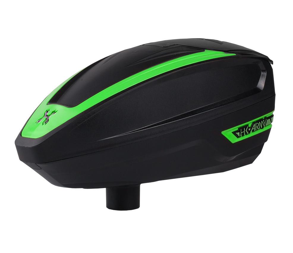 HK Army TFX Paintball Loader - Black/Neon Green - HK Army