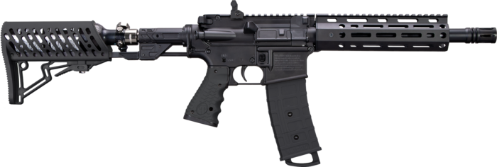 Tippmann TMC ELITE Air Thru Adjustable Stock - Black - Tippmann Sports