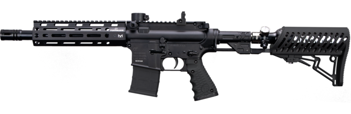 Tippmann TMC ELITE Air Thru Adjustable Stock - Black - Tippmann Sports