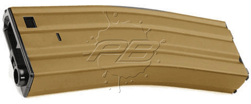 Elite Force Mid Capacity 120 Round STANMAG M4 Airsoft Magazine  (TAN) - Elite Force
