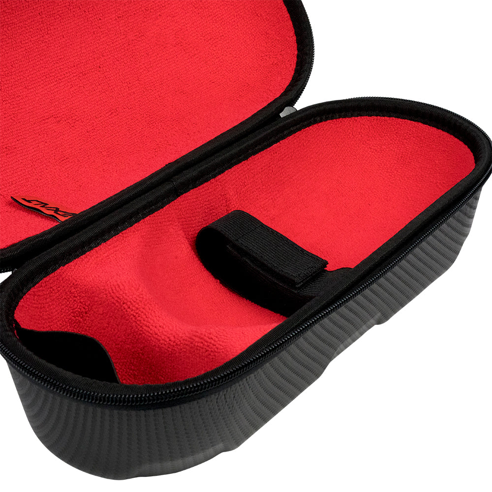 Exalt Carbon Tank Case - Black/Red - Exalt