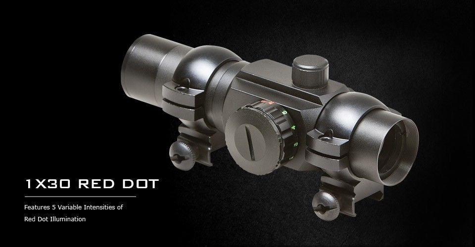 Tiberius 1x30 Red Dot Sight - Tiberius Arms