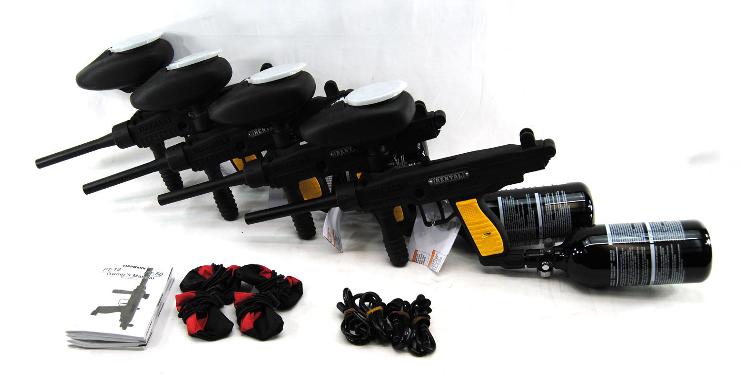 Tippmann Sports FT-12 .50cal Rental Paintball Gun Bundle - Tippmann Sports