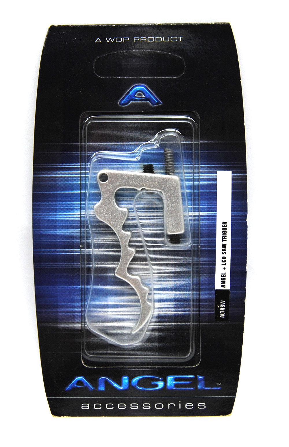 New ANGEL LCD Saw Trigger - Silver - Angel Paintball Sports