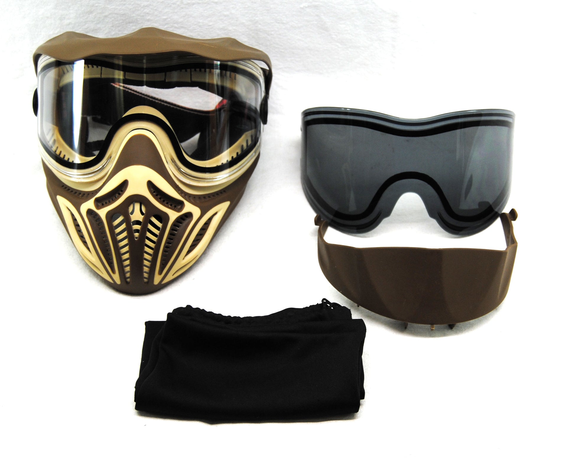 Used Empire EVent LE Tan Include Spare Clear Lens - Empire