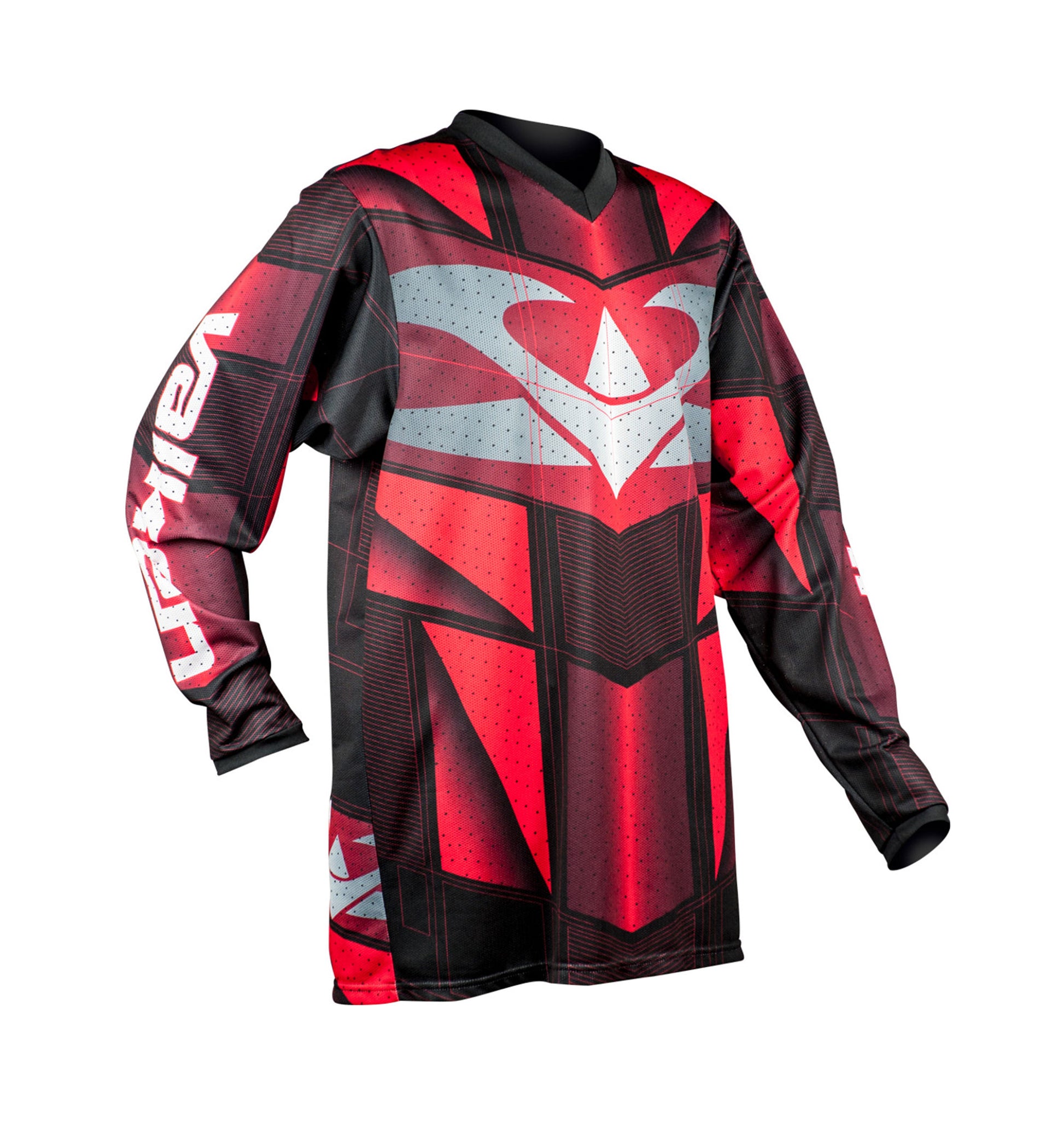Valken Fate EXO Jersey - Red - XLarge - Valken Paintball