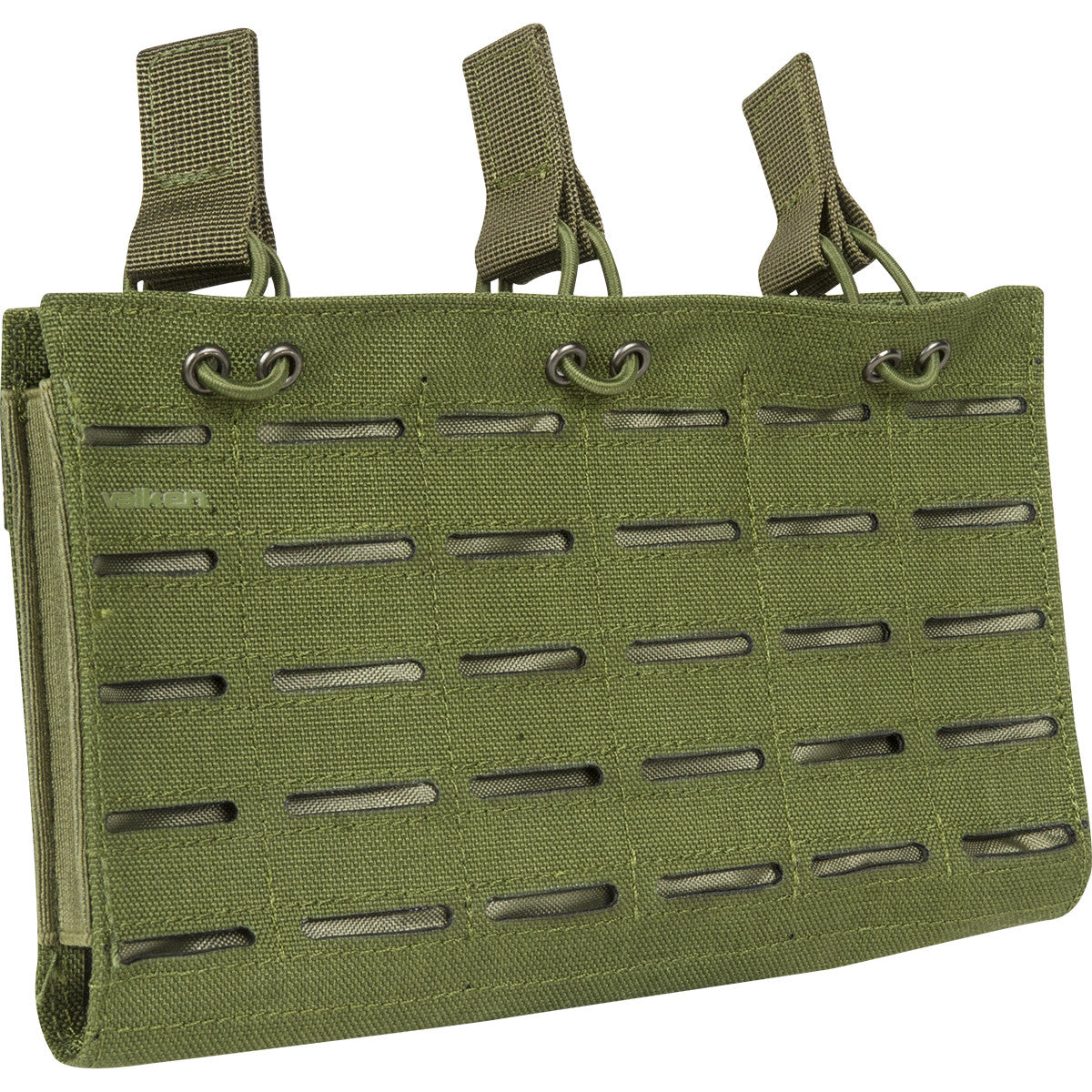 Valken Multi Rifle LC Triple Magazine Pouch - Olive - Valken Airsoft