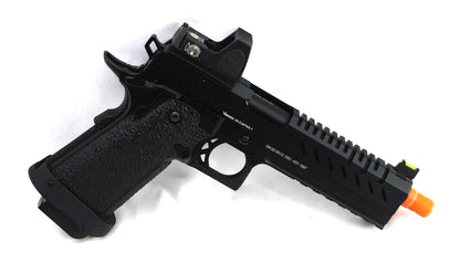 Nuprol Vorsk Hi-Capa 5.1 Full Metal Gas Blowback Pistol + BDS - Black